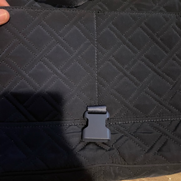 Navy Vera Bradley computer bag - Picture 3 of 8